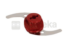 Couteau hachoir amovible rouge SS-193671