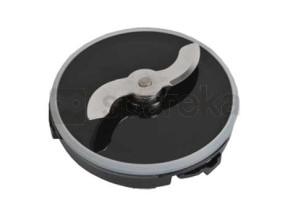 Couteau hachoir + support noir SS-192853