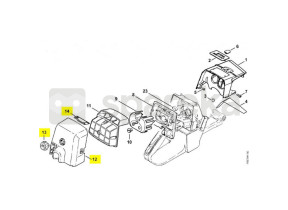 Couvercle filtre a air 1128-140-1909