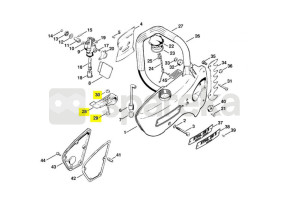 Crampon de la poignee 1108-790-3200