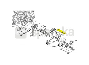 Embrayage 1138-160-2010
