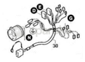 Faisceau de cables 1604449010