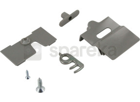 Fermeture de porte, coudé grise 2412757805
