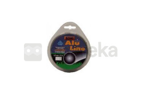 Fil nylon alu line de forme ronde diam. 2,4mm, l. 15m 1512422