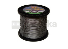 Fil nylon alu line de forme ronde diam. 2,4mm, l. 262m 1512429