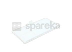Filtre à peluches gris pour socle de sèche-linge 1366344032