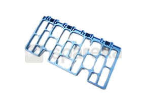 Flap upper basket light blue C00272751