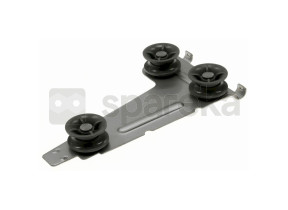 Gauche roulettes panier supérieur AS0039191