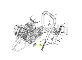 Insert poignee tubulaire 1141-791-5100
