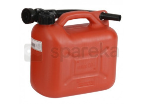 Jerrican plastique avec bec verseur 5 litres. norme un:3h1/y/150/08 . 8304005