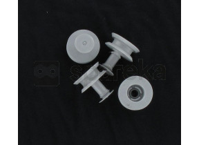 Jeu de 4 roulettes de panier supérieur (24x24x23mm) 481252888113