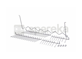Jeu de tiges rabattables de panier inférieur 00432375