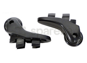 Kit de 2 bumpers a roulette noir R0518100