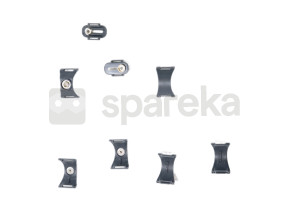 Kit de 3 accroches de tuyaux unico SLDB3038