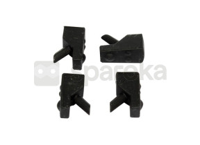 Kit pieds en caoutchouc (x4) grille de table 484000000840