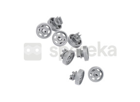 Kit roulettes pour panier inférieur de lave-vaisselle 8 pièces 4071300307