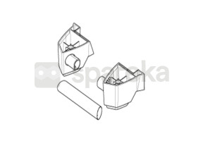 Kit support inferieur chassis 128500105
