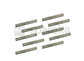 Linxor - lot de 10 fourreaux pour pitons en inox ø 8 mm EGK1029