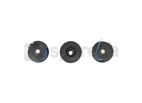 Lot de 3 bobines ryobi pour coupe-bordures rac125 5132002434