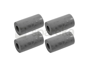 Lot de 4 brosses lisse caoutchouc humide pva sw2 W1582A
