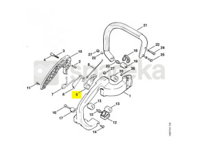 Manette des gaz 1120-182-1001