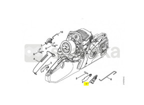 Manette des gaz 1141-182-1000
