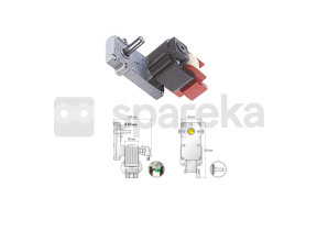 Motoréducteur kenta 3 rpm avec moteur en porte-à-faux K9117120