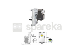 Motoréducteur mellor con encoder 2 rpm FB1324