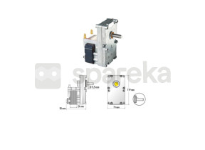 Motoréducteur merkle korff 1,3 rpm MKSF13
