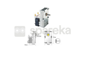 Motoréducteur merkle korff 2 rpm MKN20