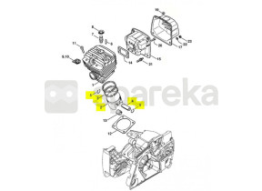 Piston complet d.60 mm 1124-030-2002
