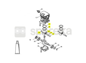 Piston d 38 mm 1130-030-2004