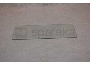 Plaque en verre 470x174x4 610223