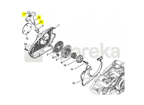 Poignee avec cable 0000-190-3502