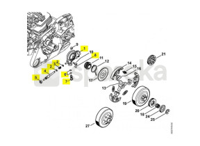 Pompe a huile ms 261 1141-640-3200