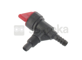 Robinet essence en ligne 90° adaptable pour briggs & stratton 4200389