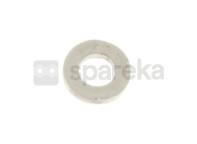 Rondelle en plastique blanche (12x6,4x2mm) C00028928