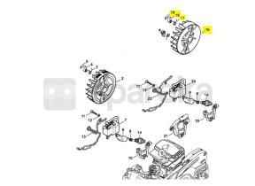 Rotor c-be 1143-400-1233