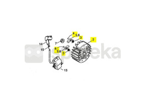 Rotor ergostart 1123-400-1207