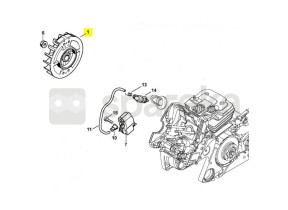Rotor ms 441 1138-400-1202