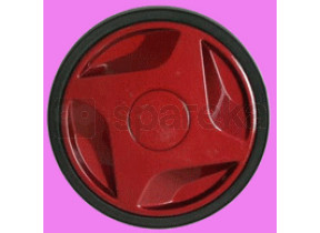 Roue + enjoliveur rouge RSRT9513