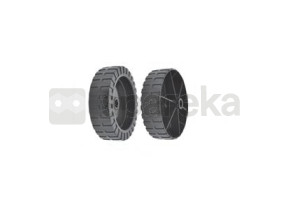 Roue pour castelgarden - diam. ext : 155mm / larg. 30mm 7103393