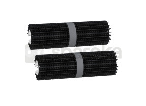 Rouleaux de pvc coloris noir pour chenille robotclean 3 - 2 x 7534408