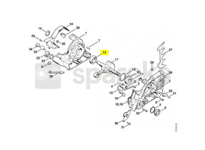 Roulement a billes l//jc3 9503-003-0510