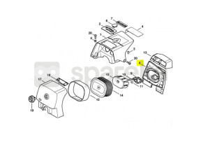 Socle de filtre 1122-120-3402