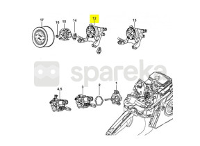 Socle de filtre 1143-141-0903