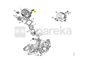 Soupape decompression 1141-020-9400