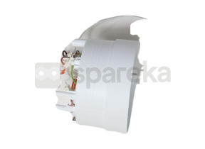 Support blanc + connexion bol SS-1530000860