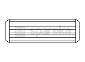 Tourillon bois 8x25 mm 208HARDA