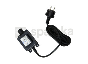 Transformateur 30va extérieur de sûreté ipx4 tdc-de-30-12w avec 2 ml de cable avec prise 7534243